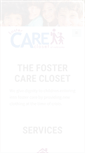 Mobile Screenshot of fostercarecloset.org